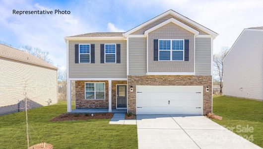 New construction Single-Family house 250 Giant Oak Avenue, Statesville, NC 28677 Penwell- photo 0