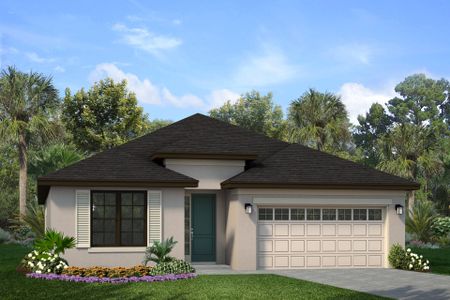 New construction Single-Family house 7400 Sawgrass Rd, Parrish, FL 34219 plan Hampton II - image
