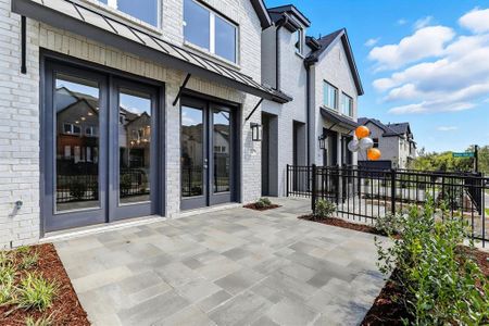 New construction Townhouse house 13904 Watch Hill Ln, Aledo, TX 76008 plan Berkley Plan - image