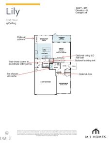 New construction Townhouse house 3157 Mission Olive Pl, Unit 305, New Hill, NC 27562 - image