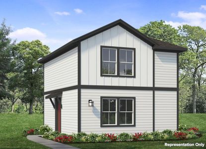New construction Single-Family house 220 Winnowing Ln, Elgin, TX 78621 plan Harvest Ridge 1072 - image