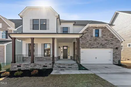 New construction Single-Family house 2215 Yumeewarra Dr, Apex, NC 27502 - image