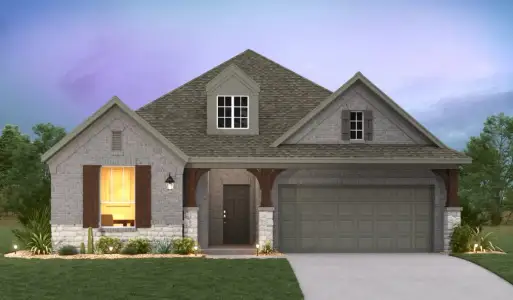 New construction Single-Family house 16608 Conroe Dr, Manor, TX 78653 plan Cheyenne II - image