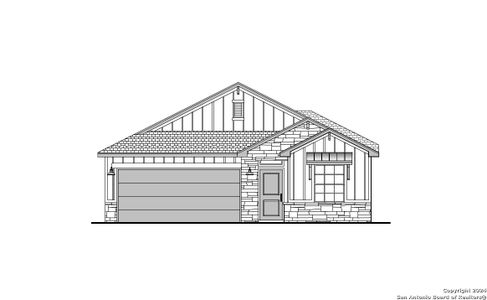 New construction Single-Family house 15546 Salmon Spring, San Antonio, TX 78253 Cloudcroft- photo 0