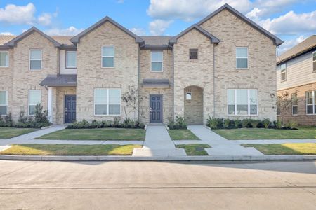 New construction Townhouse house 2778 Mariposa Creek Dr, Rosharon, TX 77583 plan Travis 5A4 - image