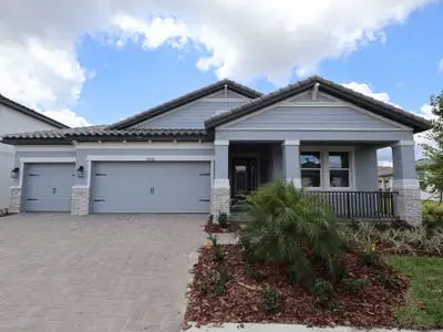 New construction Single-Family house 34502 Alger Pt, Zephyrhills, FL 33541 plan Corina  III - image