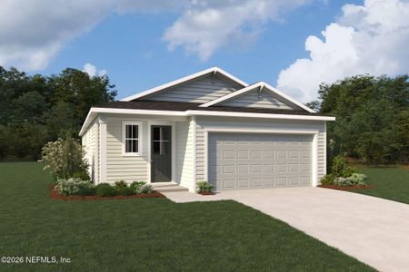 New construction Single-Family house 411 Appalachian Trl, St. Johns, FL 32259 plan Blair - image