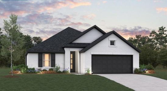 New construction Single-Family house 230 Magnolia Laurel Dr, Alvin, TX 77511 plan Brook - image