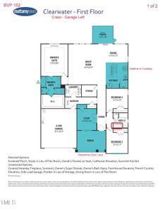 New construction Single-Family house 818 Barbour Farm Ln, Four Oaks, NC 27524 Clearwater- photo 1 1