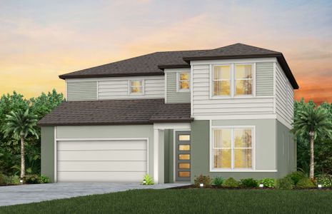 New construction Single-Family house 16918 Canary Trl, Parrish, FL 34219 plan Umbria - image