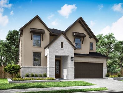 New construction Single-Family house 17534 Fogwood Creek Wy, Tomball, TX 77377 plan Goldeneye - image