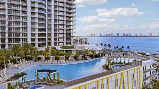 New construction Condo house 220 Lake Shore Dr, Unit 815, West Palm Beach, FL 33403 - image