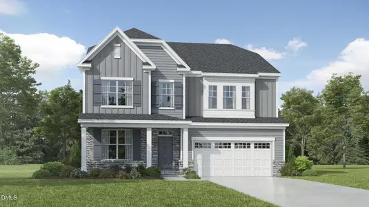 New construction Single-Family house 6024 Autumn Dew Dr, Wake Forest, NC 27587 - image