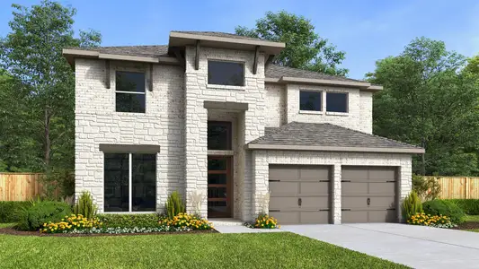 New construction Single-Family house 404 Darling Creek Ln, Katy, TX 77493 plan 3190W - image
