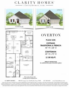 New construction Single-Family house 2409 Skara Brae Dr, Denton, TX 76205 plan Overton - image