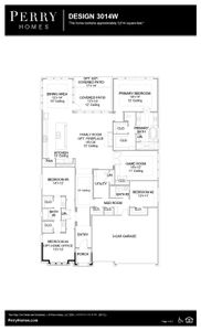 Floor Plan for 3014W