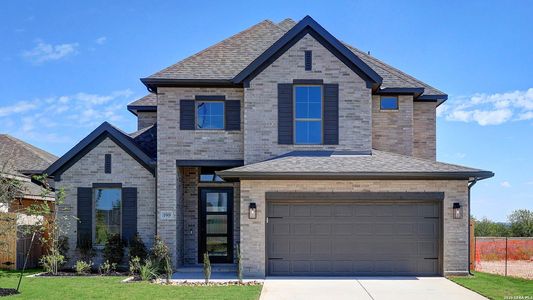 New construction Single-Family house 199 Hillside Park, San Antonio, TX 78253 plan 2796W - image