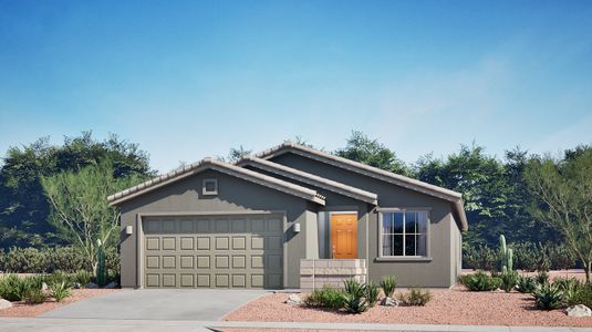New construction Single-Family house 9528 W Mcdowell Rd, Marana, AZ 85658 plan Arcadia - image
