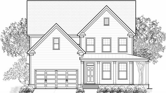 New construction Single-Family house 9864 Ashton Old Road, Douglasville, GA 30135 BELLVIEW- photo 0