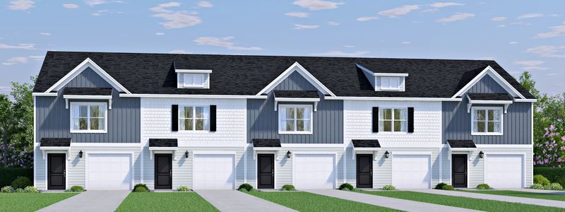 New construction Townhouse house 2017 Hillman Wy, Roebuck, SC 29376 plan Jarrod - image