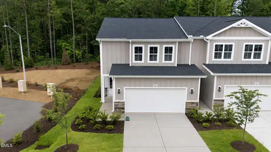 New construction Townhouse house 4466 Dominion Crest Dr, Apex, NC 27523 - image