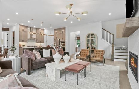 New construction Single-Family house 4855 Wayt Farm Overlook, Cumming, GA 30040 plan Ward - image 16