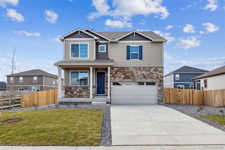 New construction Single-Family house 13461 Valentia Street, Thornton, CO 80602 Holcombe- photo 0