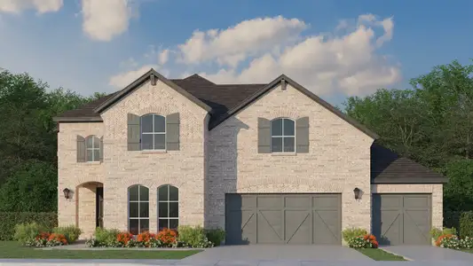 New construction Single-Family house 1422 Fieldstone Dr, Midlothian, TX 76065 plan 1687 - image