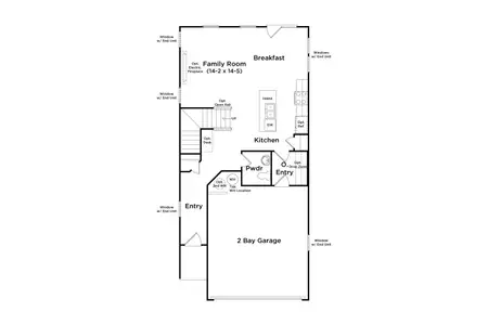 New construction Townhouse house 8098 Tiger Wy, Riverdale, GA 30296 plan Luca - image