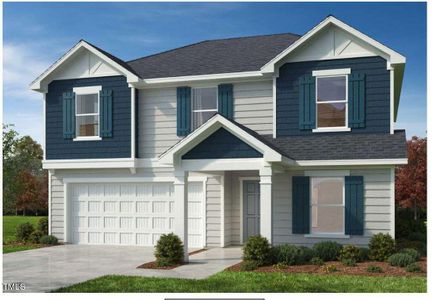 New construction Single-Family house 100 Shooting Star Trail, Youngsville, NC 27596 - photo 0