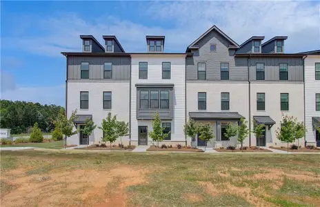 New construction Townhouse house 529 Rubato Knl, Mcdonough, GA 30253 Landon- photo 0