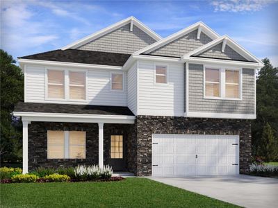 New construction Single-Family house 707 Cargile Ct, Villa Rica, GA 30180 - image