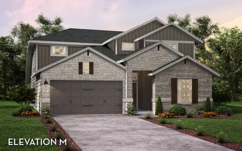 New construction Single-Family house 200 Hollister Dr, Liberty Hill, TX 78642 Yuma- photo 0
