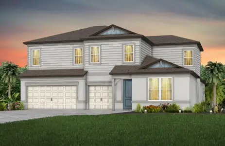 New construction Single-Family house 37253 Gunnison Dr, Zephyrhills, FL 33540 plan Merlot - image
