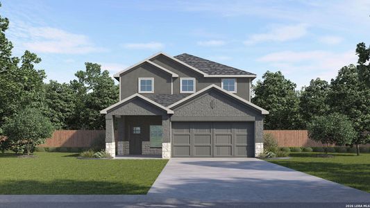New construction Single-Family house 5529 Daylight Dr, New Braunfels, TX 78130 plan The Nicole - image