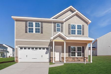 New construction Single-Family house 9 Mistflower Dr, Youngsville, NC 27596 plan Russell - image
