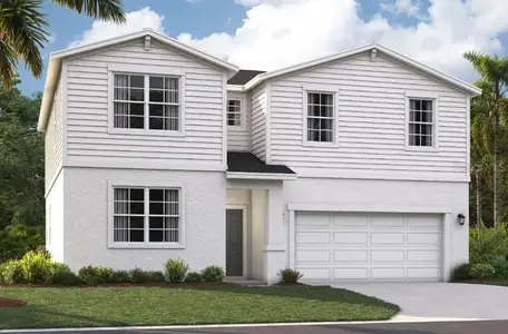 New construction Single-Family house 10104 Huntingnet Wy, Leesburg, FL 34748 plan The Linden - image