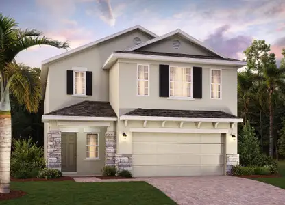 New construction Single-Family house 943 Scrub Oak Hammock Rd, Davenport, FL 33837 Sanibel- photo 2 2