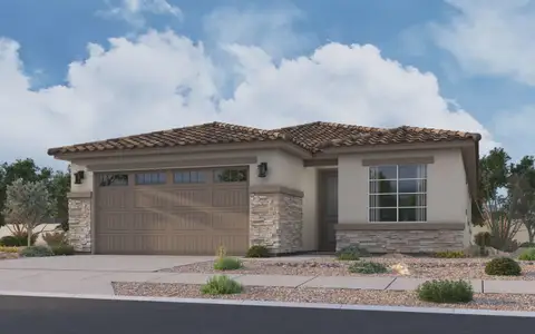 New construction Single-Family house 8249 N 173rd Ln, Waddell, AZ 85355 plan Granite Vista Avanti - Plan 1901 - image