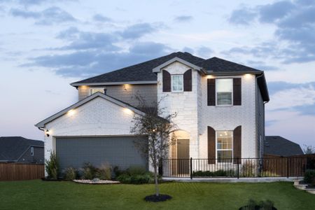 New construction Single-Family house 308 Daniels Dusty Trl, Georgetown, TX 78626 plan Mesilla - image