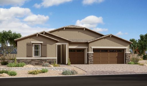 New construction Single-Family house 17605 W. Blue Sky Drive, Surprise, AZ 85387 Darius- photo 0