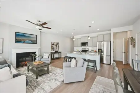 New construction Townhouse house 1493 Barlow Rd, Lithonia, GA 30058 - image