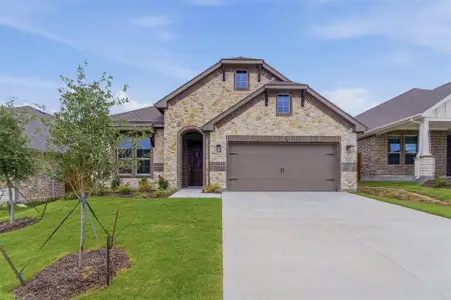 New construction Single-Family house 525 Waterford Park Blvd, Weatherford, TX 76087 plan San Gabriel II - image