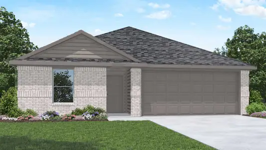 New construction Single-Family house 4036 Sun Burst Ln, Brookshire, TX 77493 plan Harris - image
