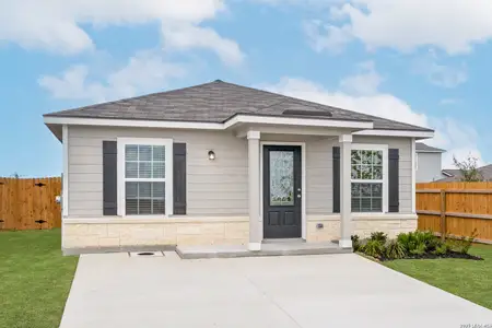 New construction Single-Family house 11515 Barn Owl Aly, San Antonio, TX 78223 plan Atom - image