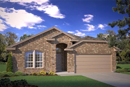 New construction Single-Family house 15800 Putney Way, Fort Worth, TX 76247 Gallup- photo 0