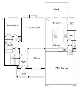 New construction Single-Family house 100 Austin Rd, Stockbridge, GA 30281 plan Thomas - image 3