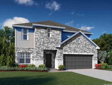 New construction Single-Family house 140 Yale St, Seguin, TX 78155 plan Gage - image