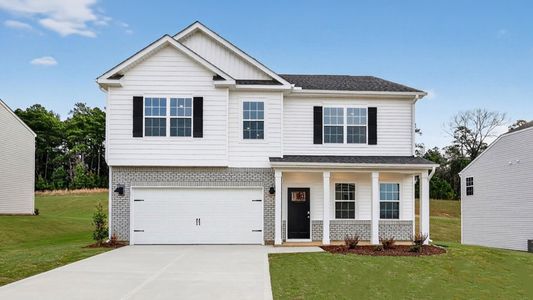New construction Single-Family house 429 Thistle Meadow Ln, Aberdeen, NC 28315 plan Hanover - image