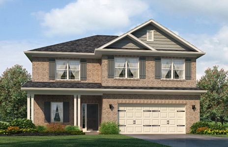 New construction Single-Family house 3395 Trevi Trl, Unit 86, Douglasville, GA 30135 plan 2307 - image